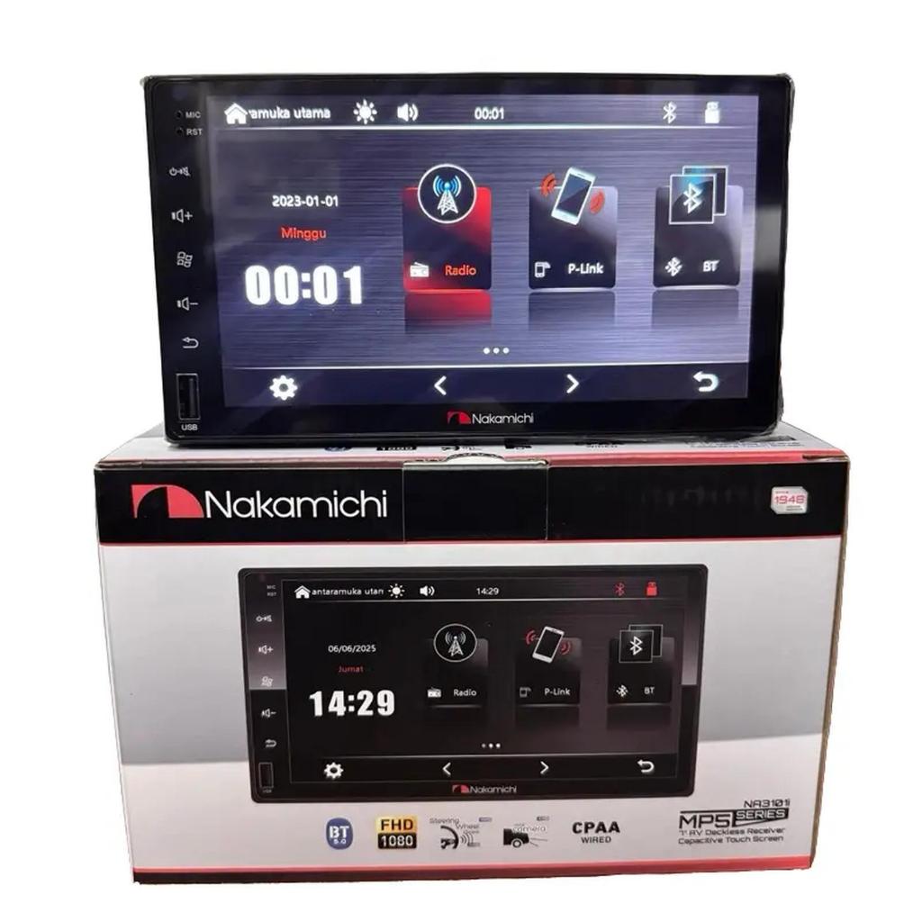 Headunit Deckless Nakamichi 7 Inch NA 3101i / MP5 Nakamichi