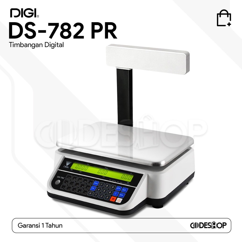 Timbangan Digital 30kg DIGI DS-782 PR Kitchen Scale DS782 Timbang Buah Sayur Pole Display