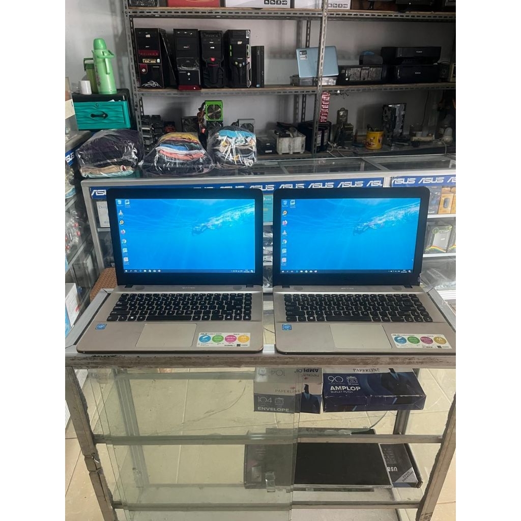 Laptop asus X441S normal noken murah dan bergaransi