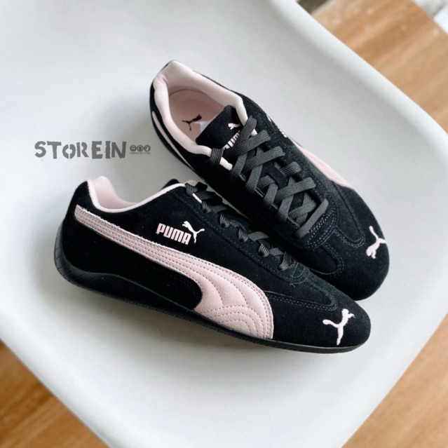 Sepatu Sneakers Pria Wanita Puma Speedcat OG Black Mauve Original 1000% (RESMI STORE)