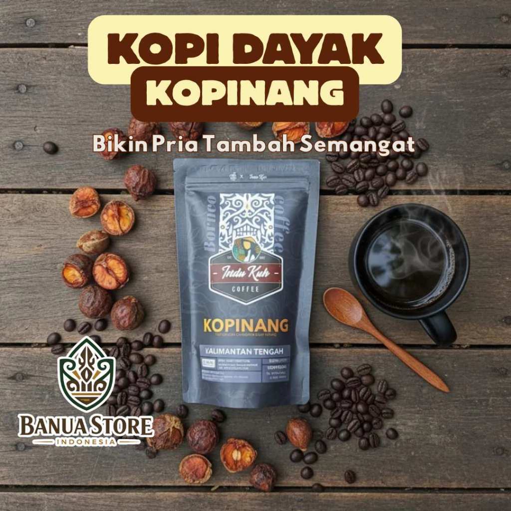 Kopi Pinang Dayak Asli Kalimantan Kopinang Indukuh Racikan Istimewa