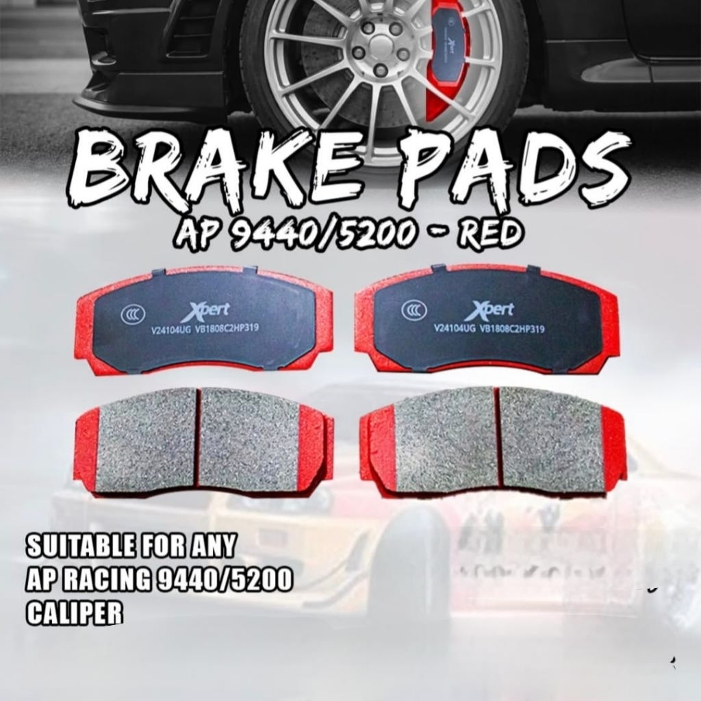 Brake pad kampas rem BBK AP Racing 4pot 5200 7600 Radical 8530