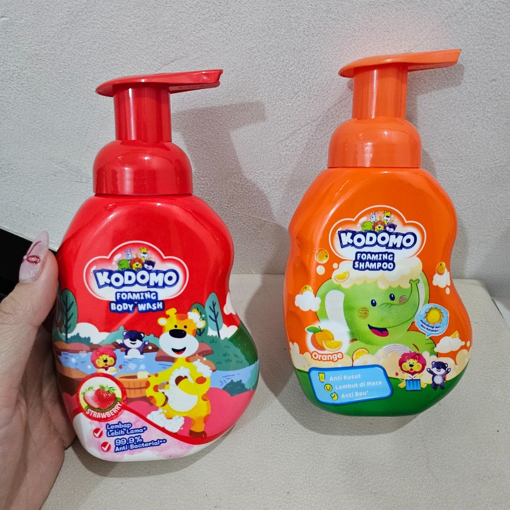 Kodomo Foaming Bodywash and Shampoo