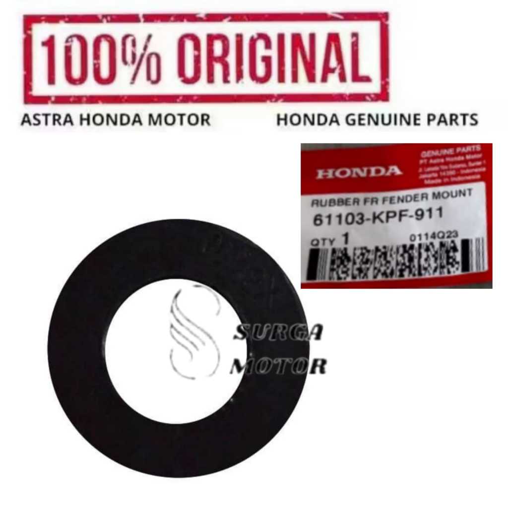 Karet Depan Dudukan Spakbor Slebor Selebor Motor CBR 150 R 150R CBR150 CBR150R K45A New CBR 150R K45