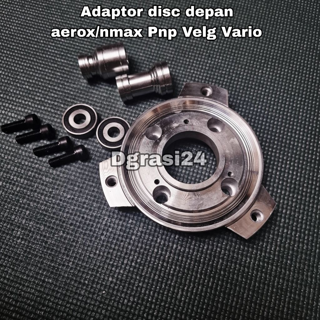 Adaptor plendes Aerox Nmax velg vario/plendes depan aerox nmax old new pnp velg vario