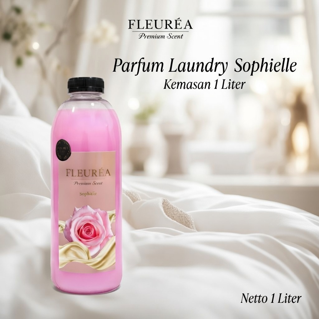 Parfum Laundry Fleurea Sophielle Wangi Mawar Lembut 1 Liter
