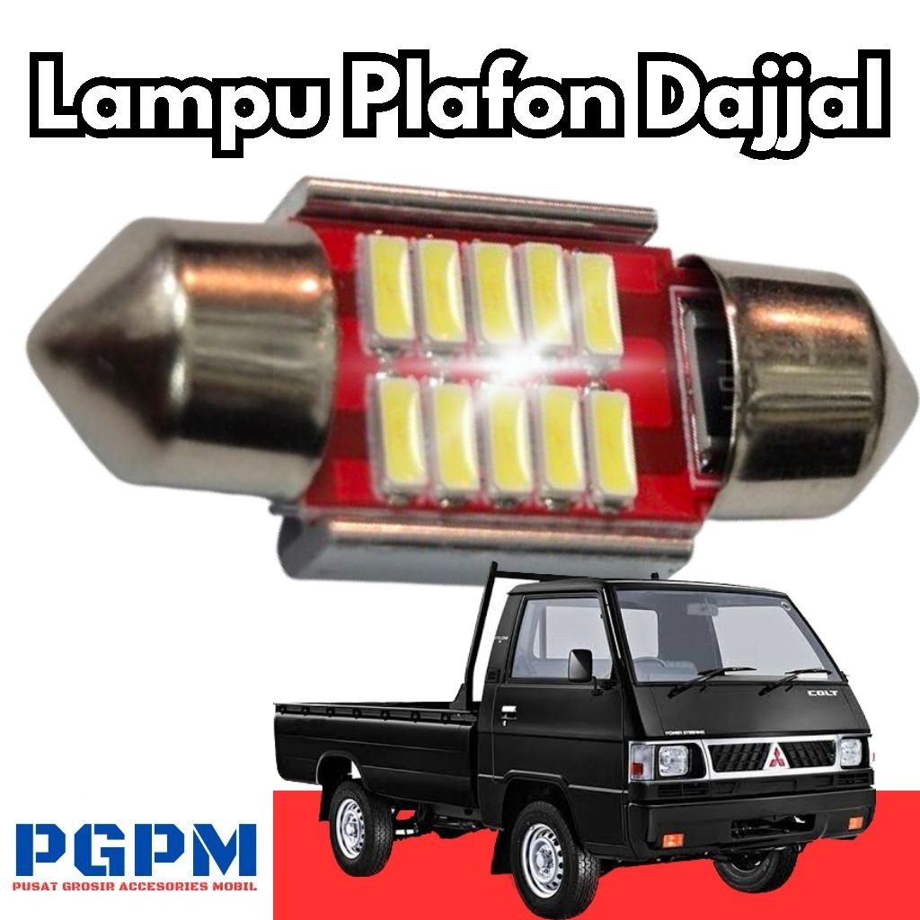 LED Lampu Plafon Dajjal Mitsubishi L300 Super Terang 21Watt 12v Garansi 1 Tahun