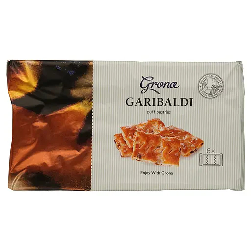 Grona Garibaldi Puff Pastries Import 354gr