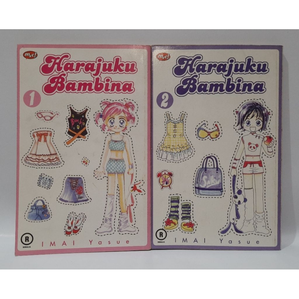 Komik Harajuku Bambina 1-2 set preloved