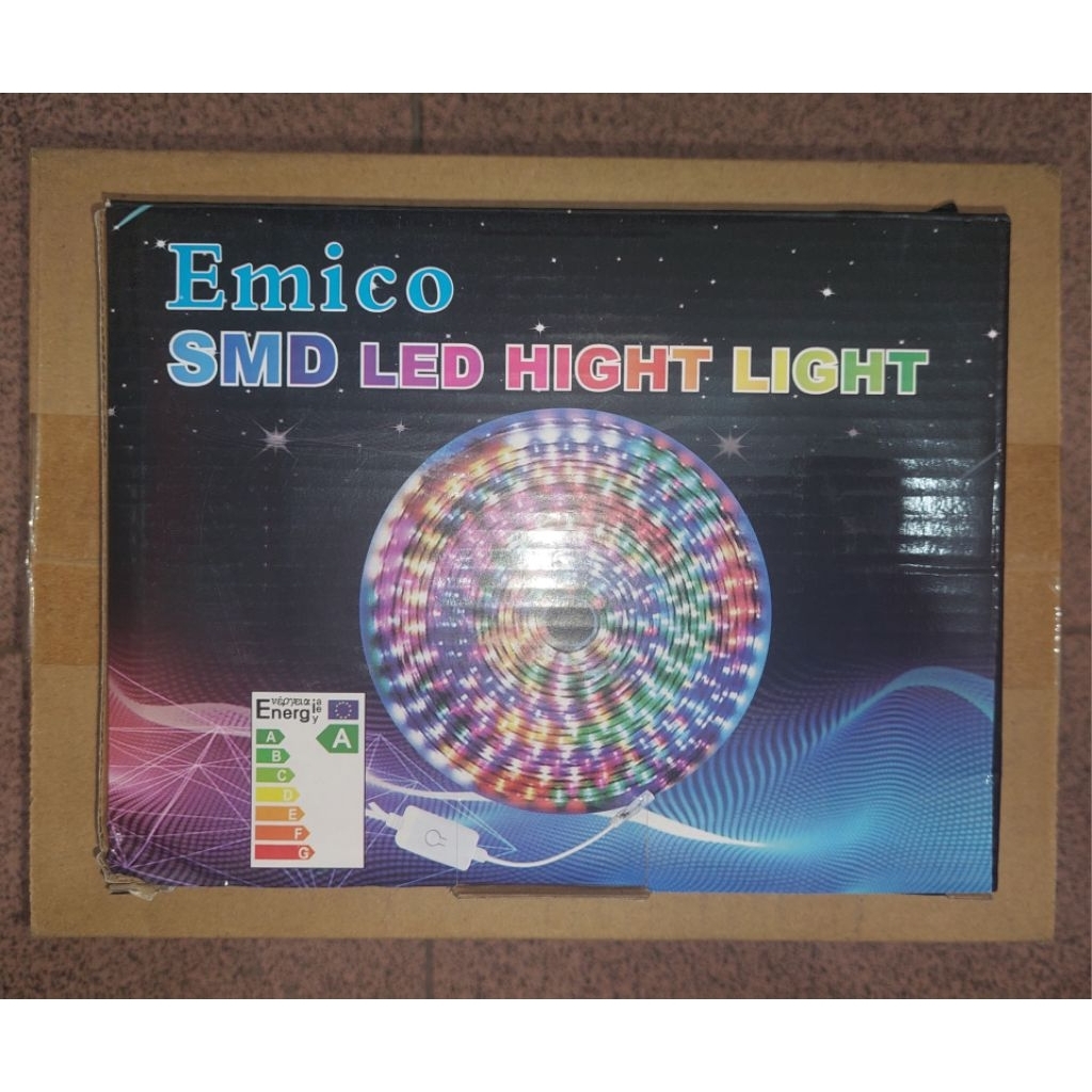 Lampu LED Strip Emico SMD RGB Hight Light - Lampu Hias LED Gulung Warna Warni