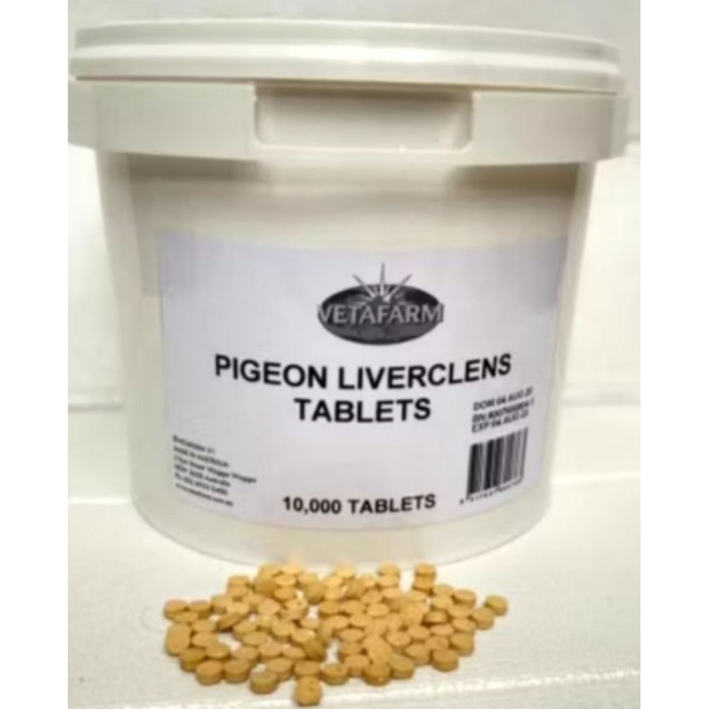 LIVERTONIC VETAFARM UNTUK MENETRAL KAN  MERPATI