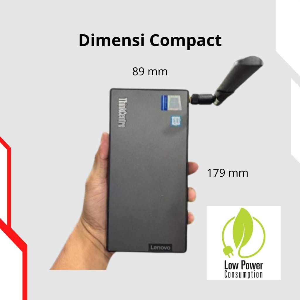 LENOVO MINI PC CORE I5 GEN 8 SSD 256 GB RAM 8GB