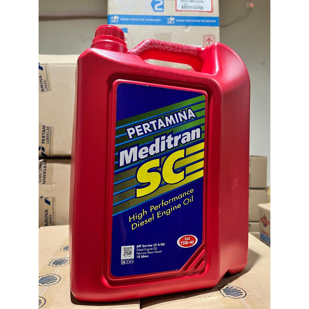 OLI MESIN DIESEL MEDITRAN SC 10Liter 15W-40SAE