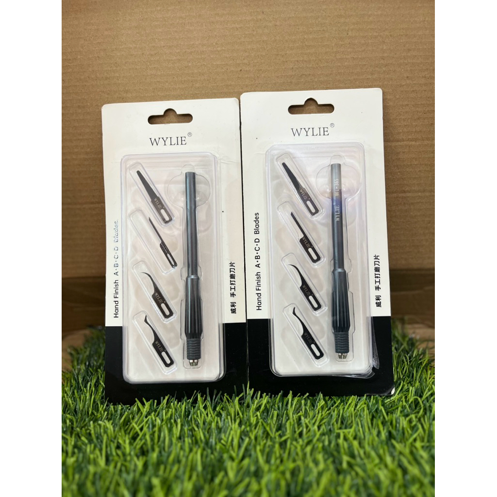 WYLIE WL-365 4 in 1 PISAU CONGKEL IC CPU / LCD / LEM / PISAU ULTRA TIPIS ORIGINAL TERMURAH