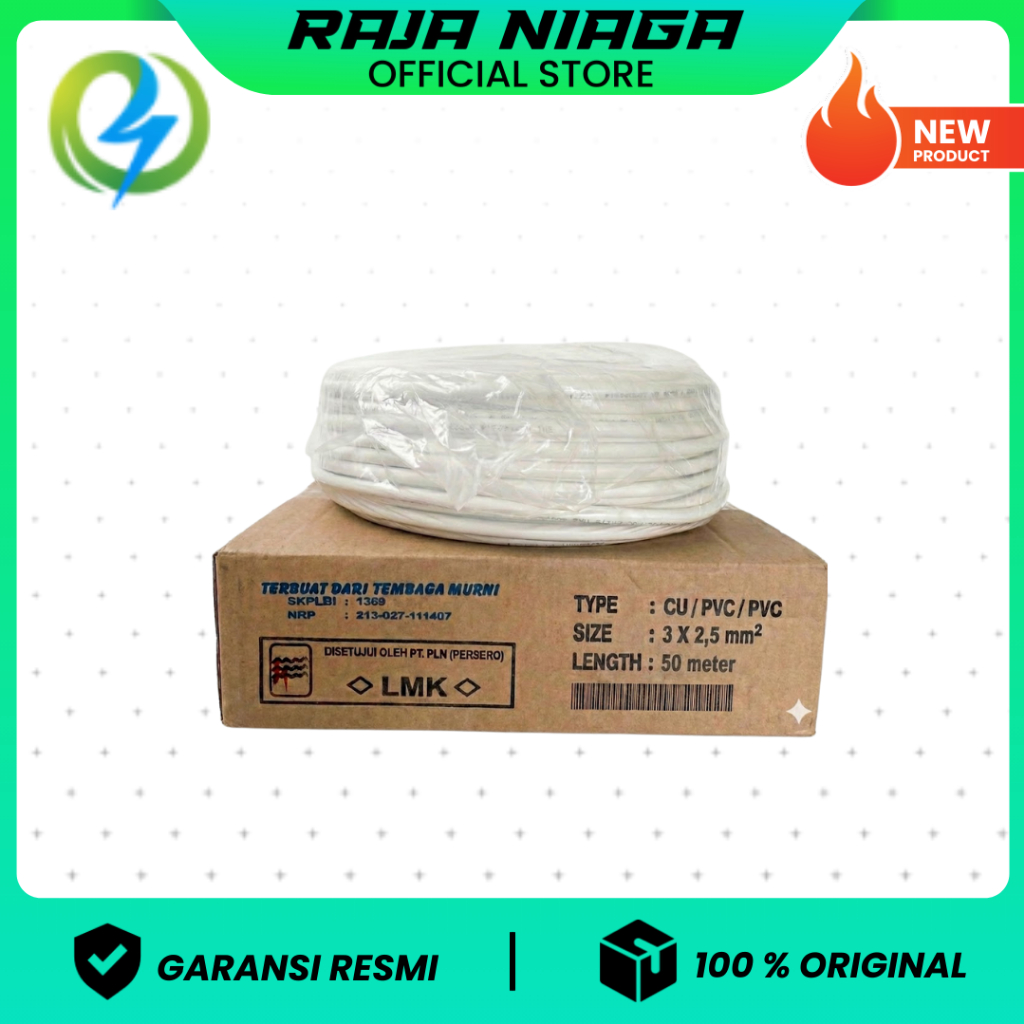 KABEL NYM 3X2.5 VISICOM 50 METER