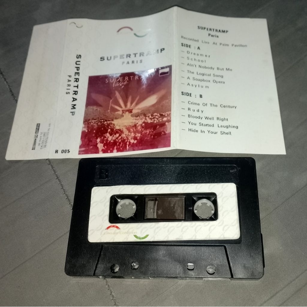kaset pita: Supertramp-Paris
