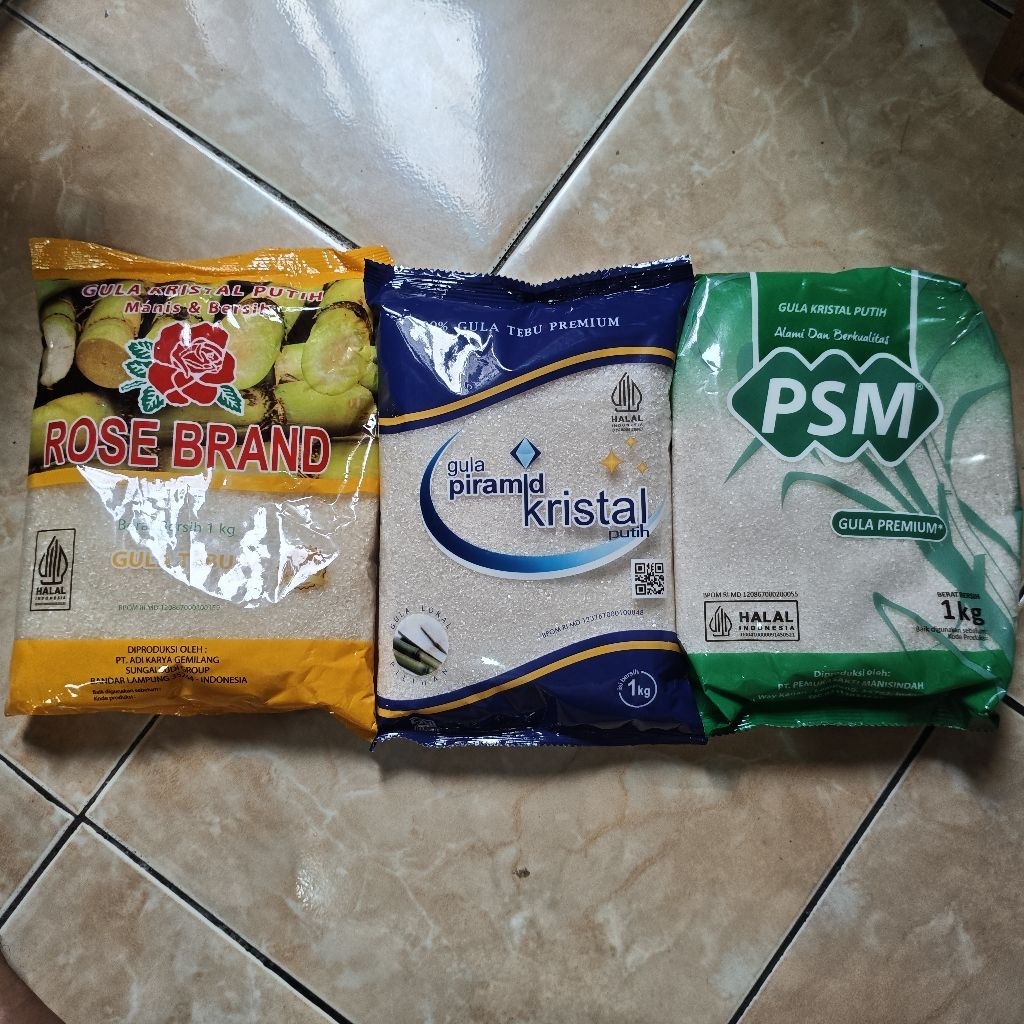 [GULA PESANAN] Rose Brand | Piramid Kristal