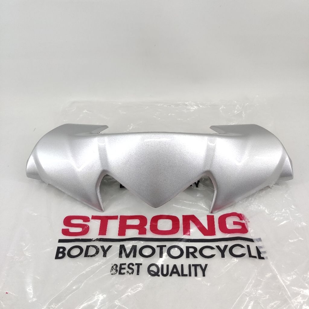 STRONG Front Handle Cover Batok Totok Lampu Depan Honda Revo Absolute Silver Digital Original STRONG