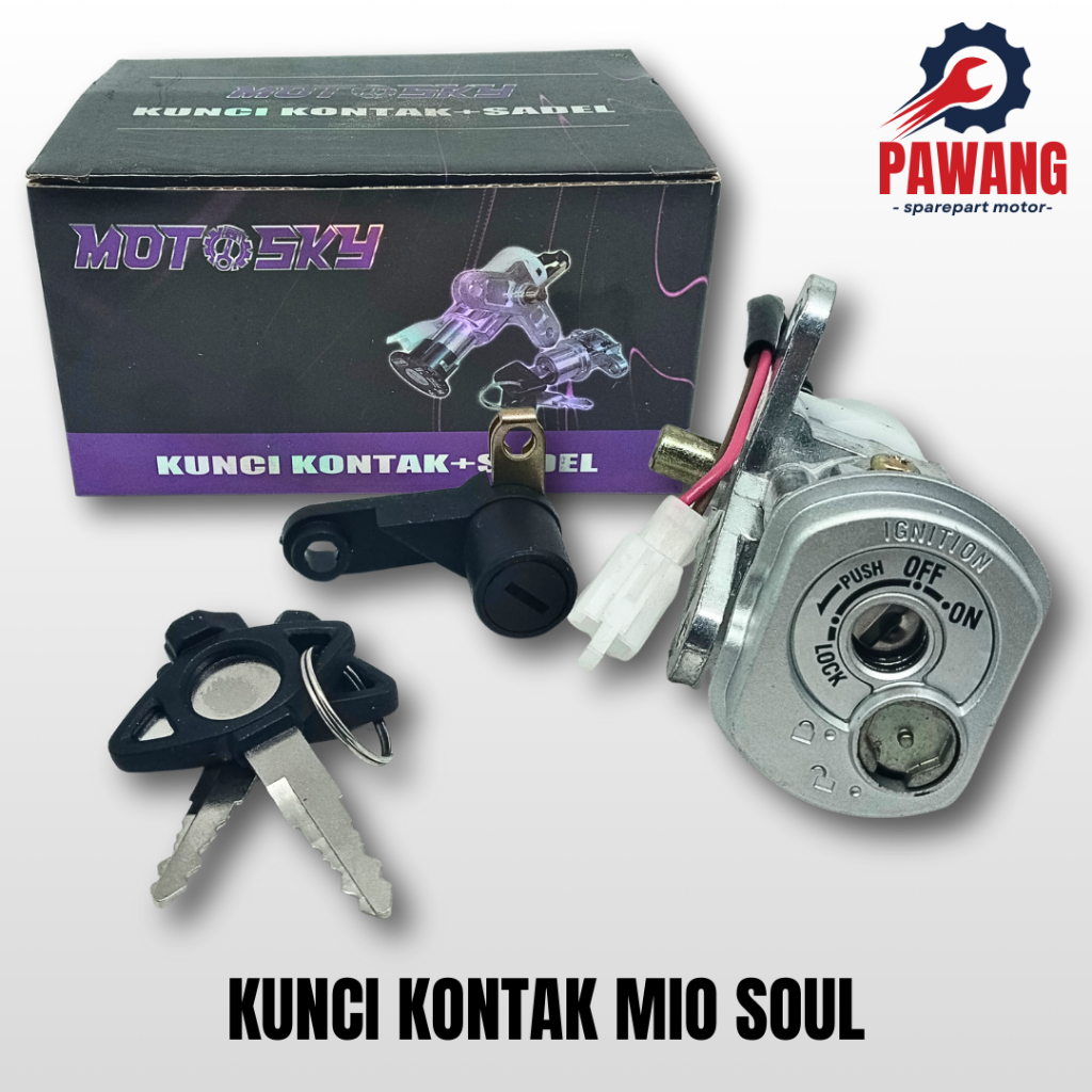 Kunci Kontak Assy Mio Soul Motosky - Kunci Kontak Set Mio Soul Kualitas Original