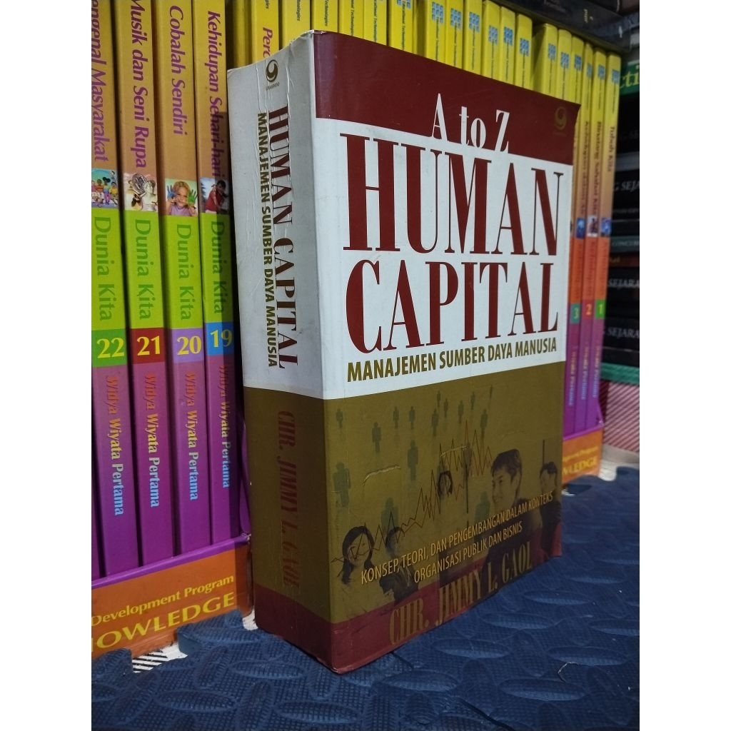 CHR JIMMY A TO Z HUMAN CAPITAL MANAJEMEN SUMBER DAYA MANUSIA KONSEO TEORI DAN PENGEMBANGAN DALAM KON