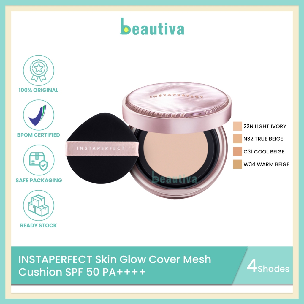 Instaperfect Skin Glow Cover Mesh Cushion