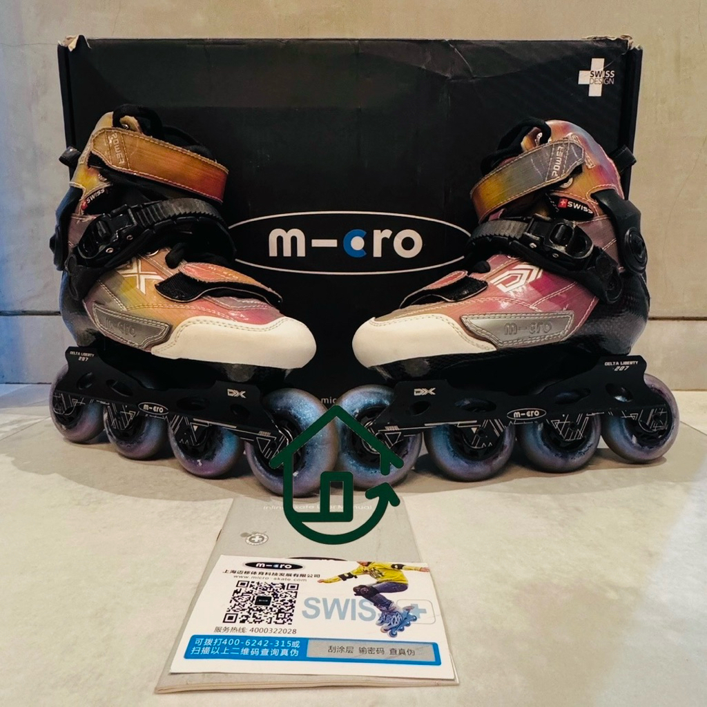 Sepatu Roda Inline Skate M-cro (Micro) Delta Liberty 29-32 preloved