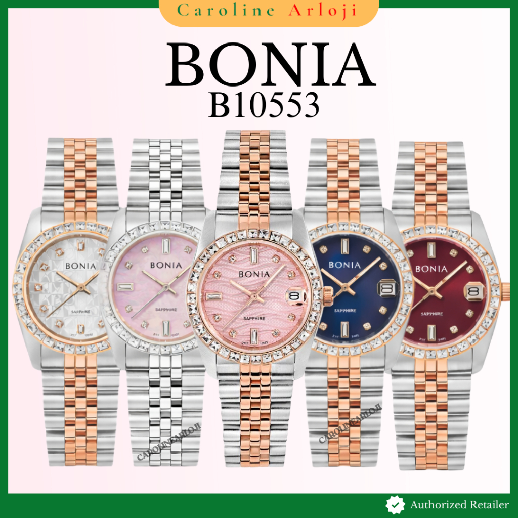 Jam Tangan Wanita BONIA BNB10553-4697S / BNB10550 / BNB10553 / B10553 Original Garansi Resmi