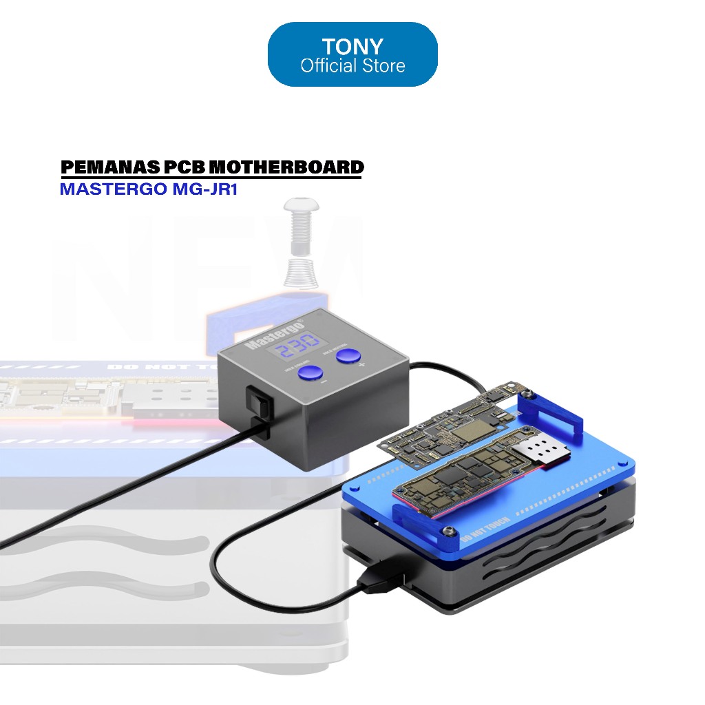 MASTERGO MG-JR1 PRECISION HEATING STATION PEMANAS PCB MOTHERBOARD TEMPERATUR 40-260°C ORIGINAL - ALA