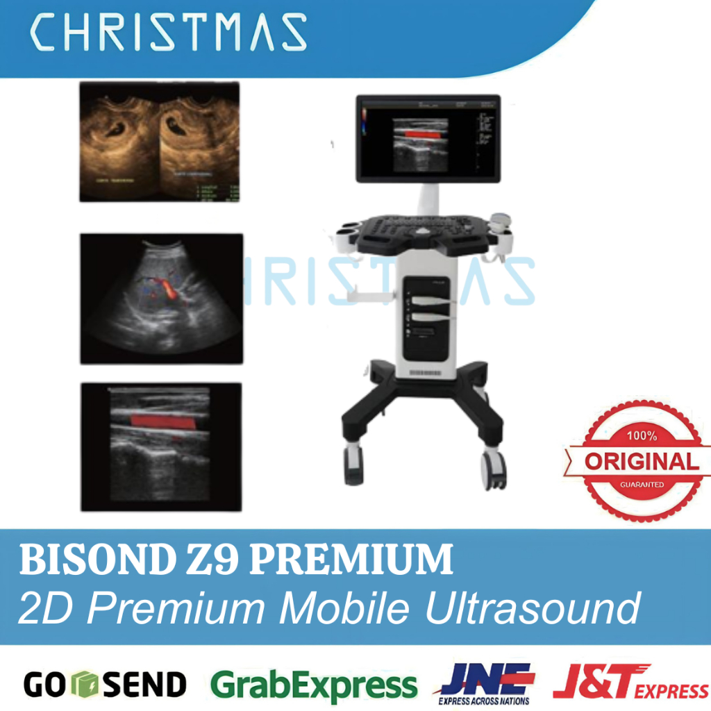 Bisond Z9 Premium 2D Premium Mobile Ultrasound / Bisond Z 9 Alat USG