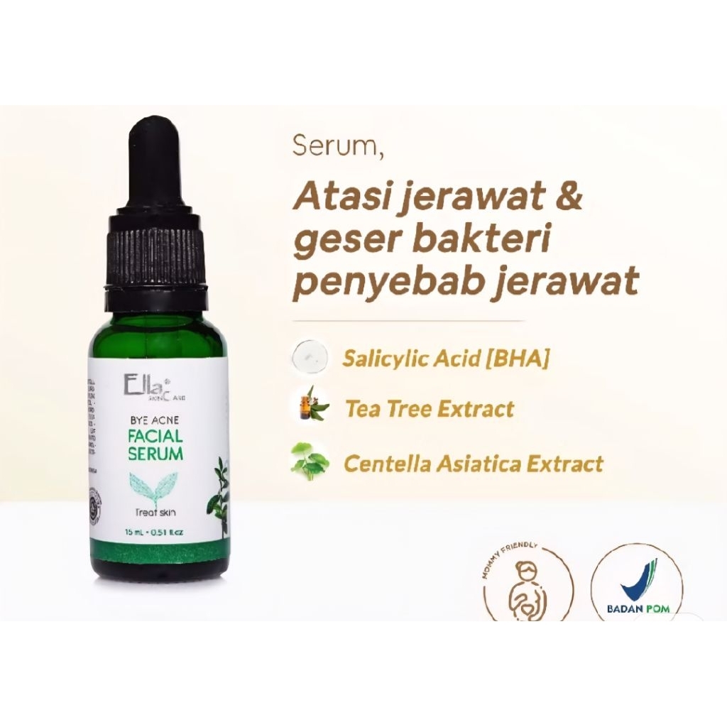Ella bye acne facial serum 15ml