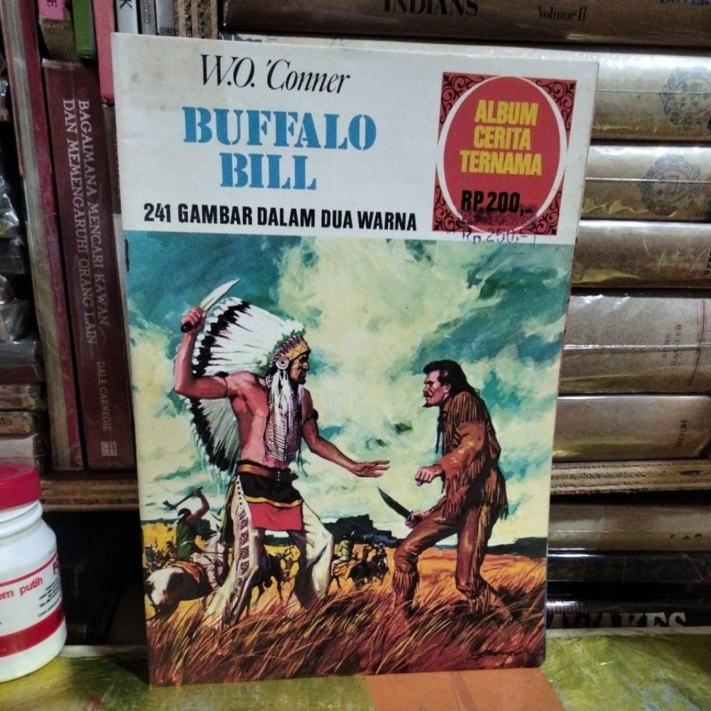 komik album cerita ternama buffalo bill