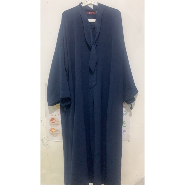 Sidra Tasneem preloved Navy size L set FK