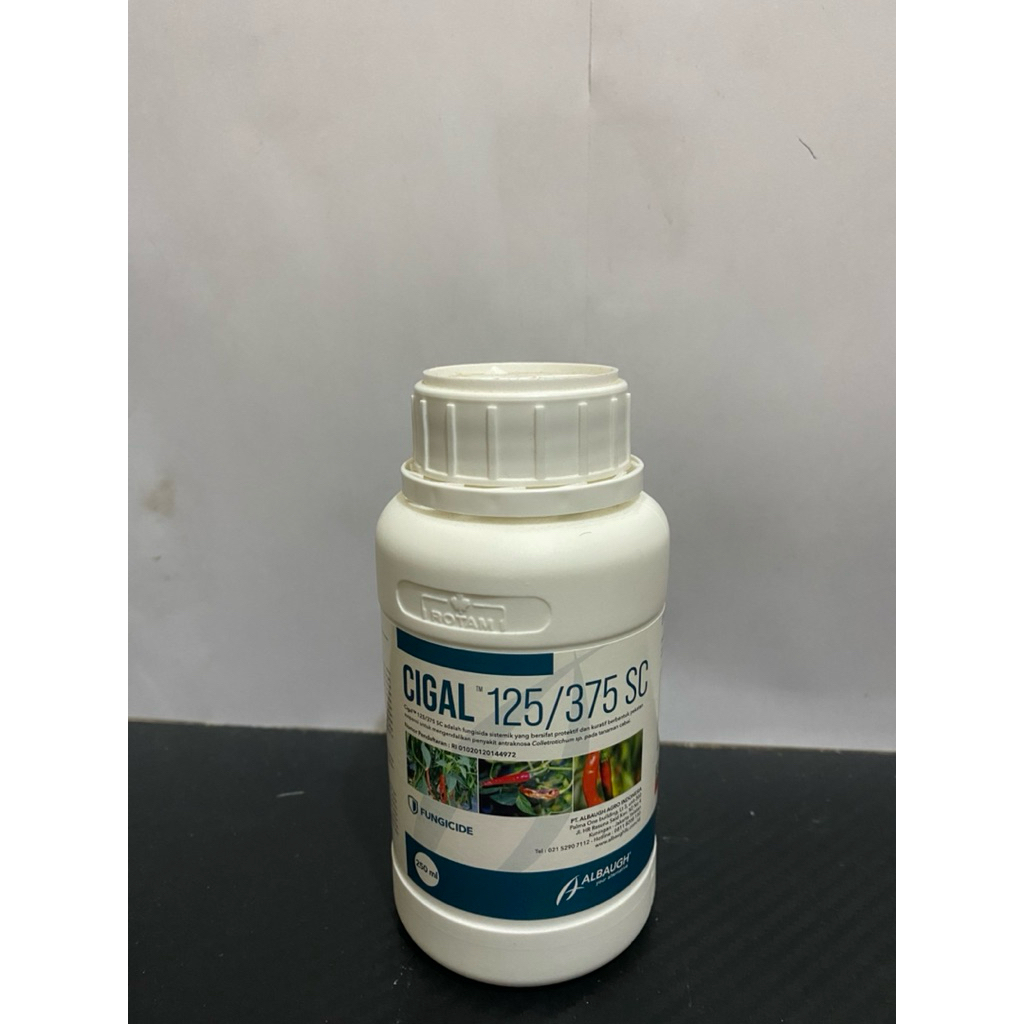 FUNGISIDA CIGAL 500SC (klorotalonil & tebukonazol) kemasan 250ml