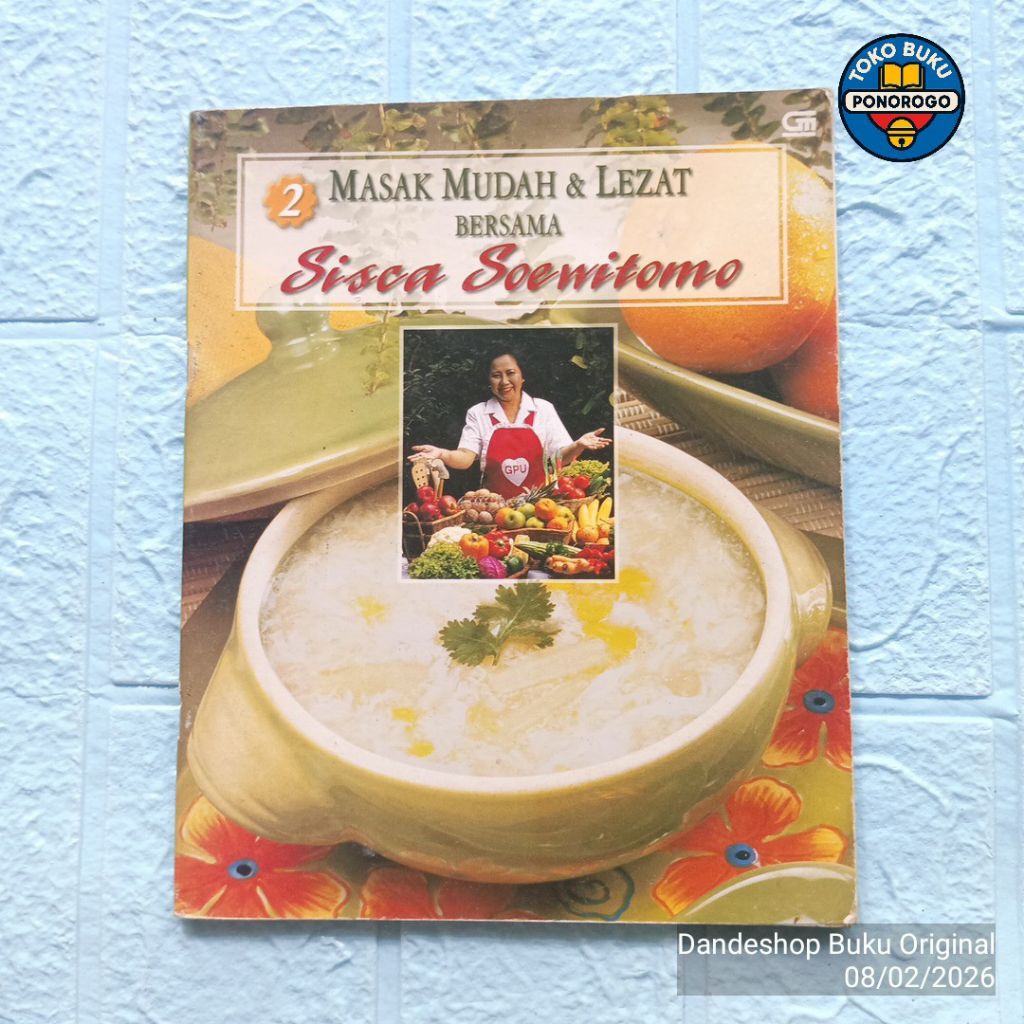 (BEKAS) Masak Mudah & Lezat bersama Sisca Soewitomo Buku 2 - Buku Resep Masakan