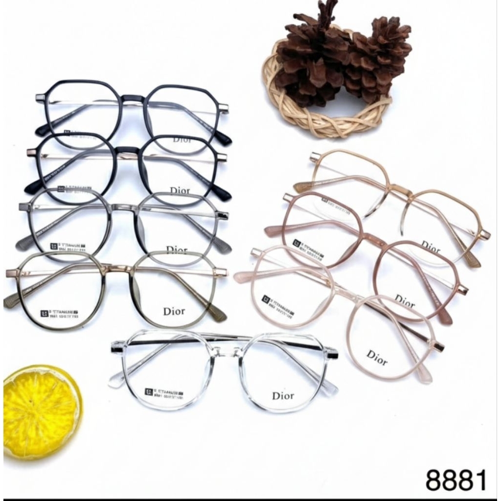 Frame Kacamata Stylish Dior
