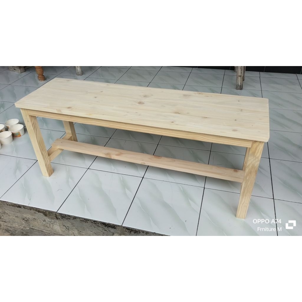 Kursi panjang kayu jati belanda