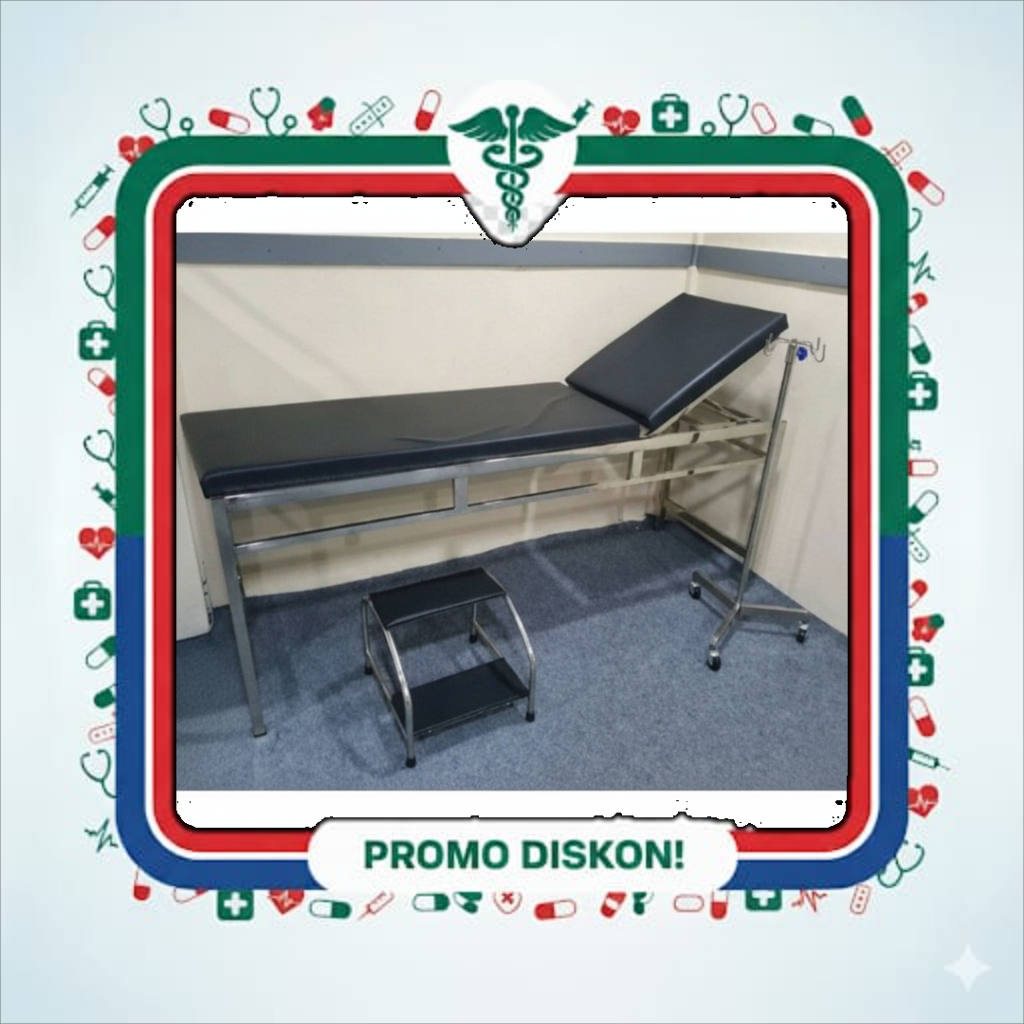 Meja Periksa Bed UKS Bed Periksa Pasien Meja Periksa Stainless
