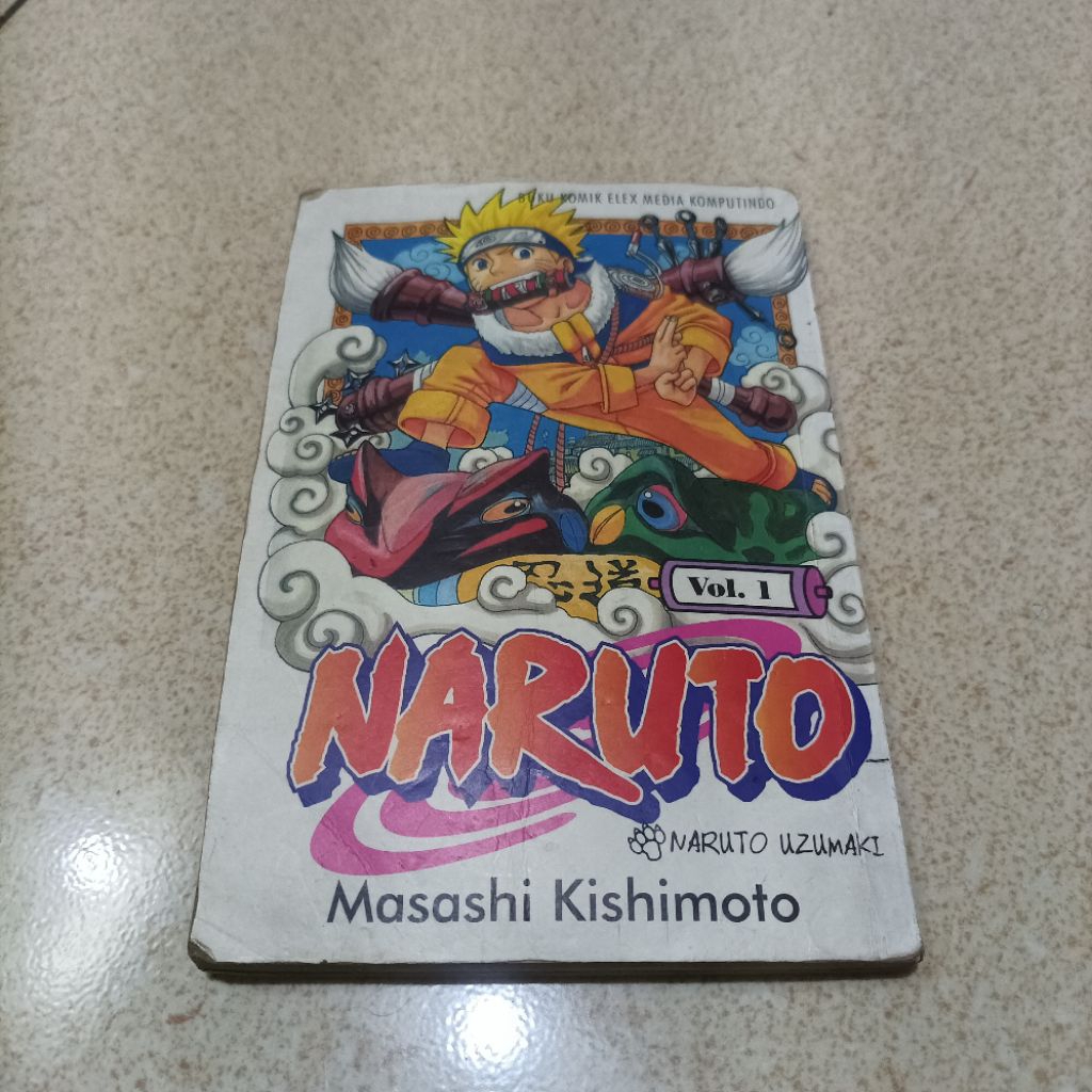 Original Komik Naruto Vol 1 Rare Langka