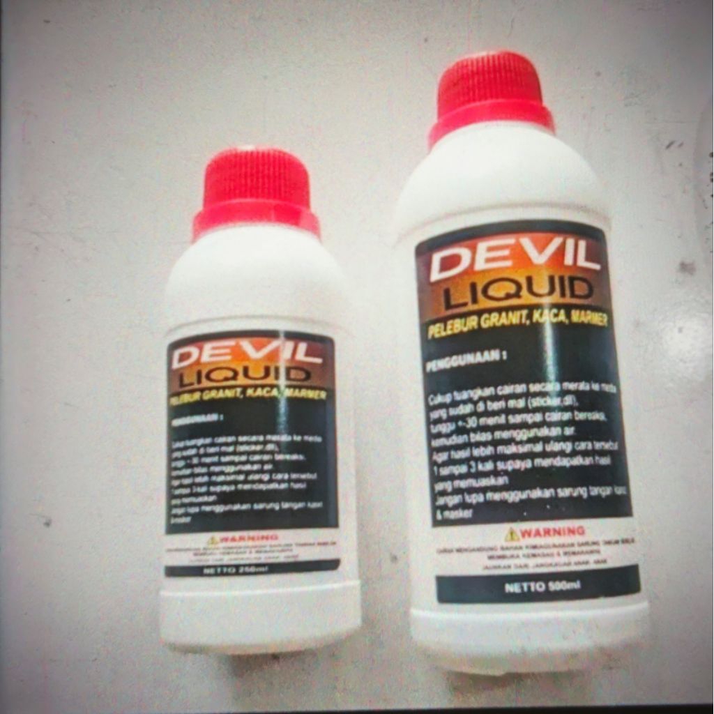CAIRAN PELEBUR GRANIT, KACA, KERAMIK. cairan setan