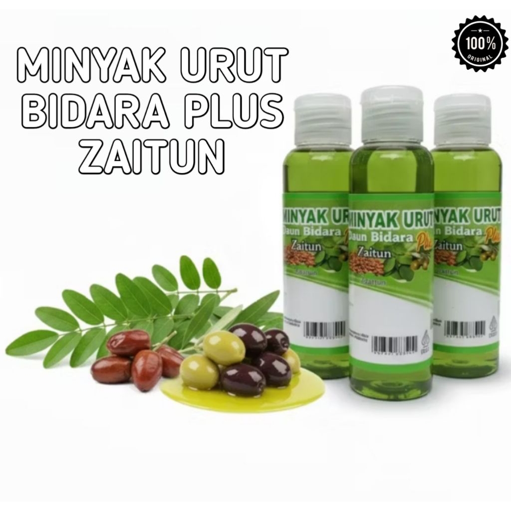 MINYAK URUT BIDARA PLUS ZAITUN 100ML