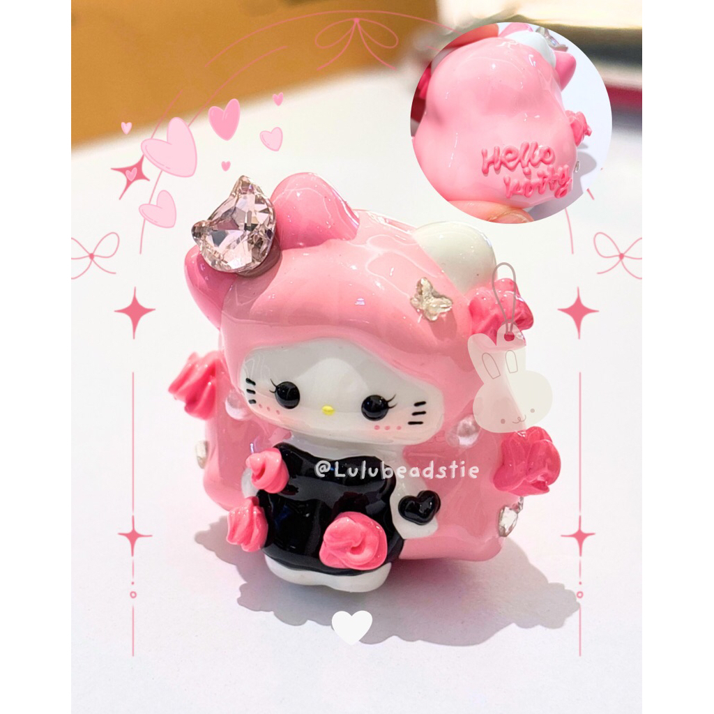 jellycat figure hk painting beads jelicat jc lubang tembus hello kitty sanrio sinchan pooh mario spo