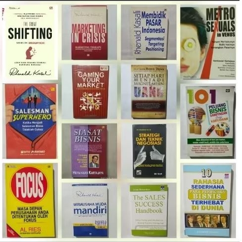 Buku Bisnis/Marketing Rhenald Kasali/Hermawan Kartajaya DLL