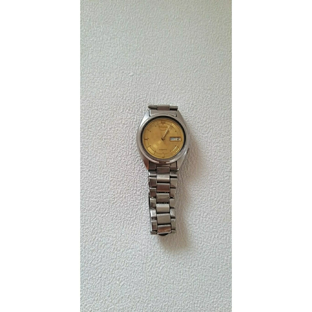 Jam tangan Seiko 5 Automatic/ 7S26-3040/Flag Sunburt dial/36mm/Unisex/All Original/100% Autentic