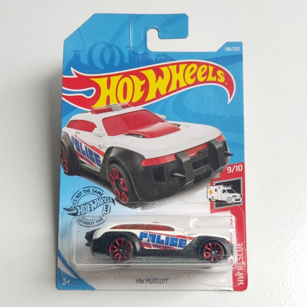 Hot Wheels HW Pursuit White - HW RESCUE