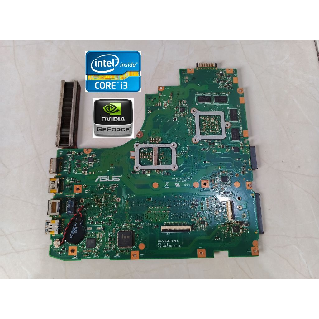 Motherboard Mainboard Mobo Laptop Asus K46CM A46CM A46CA K46C A46C Intel Core i3 i5 i7 Celeron