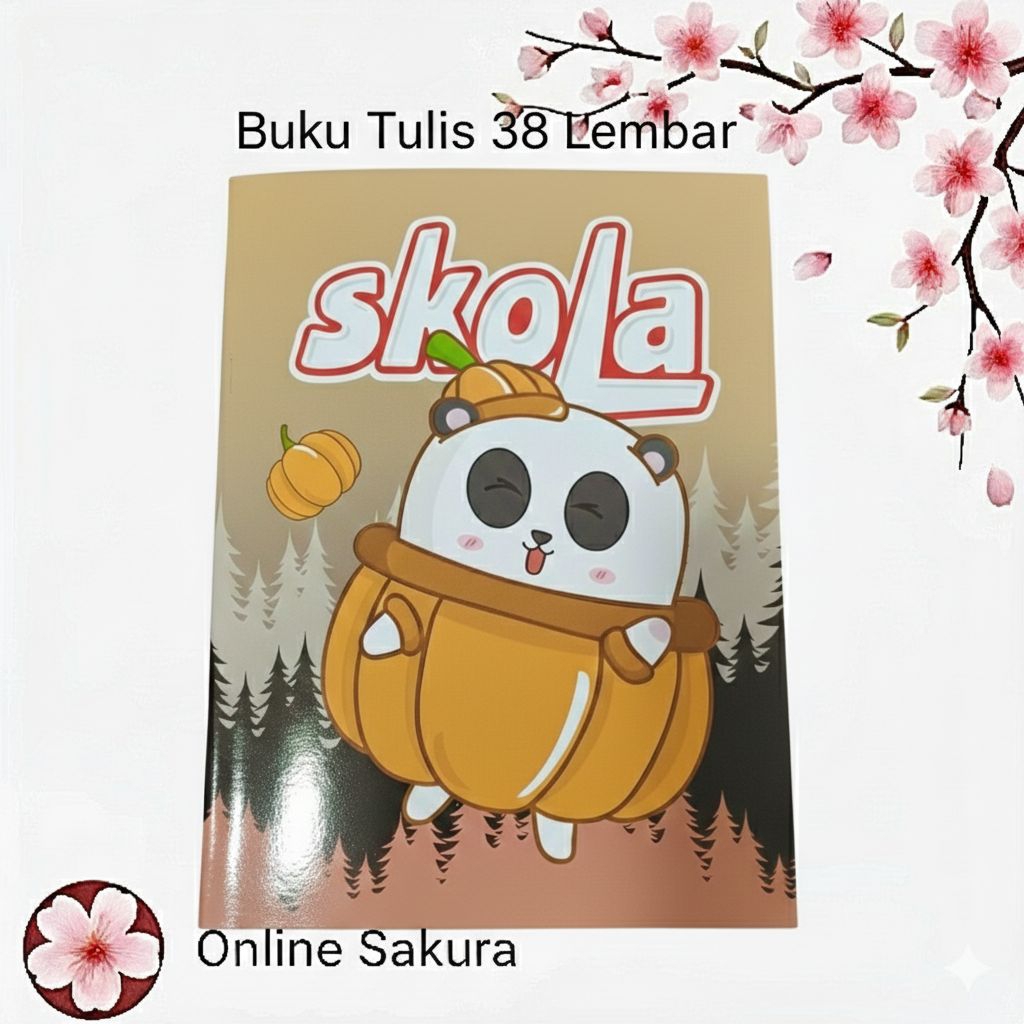 BUKU TULIS 38 LEMBAR - 1PCS - TOKO ONLINE SAKURA