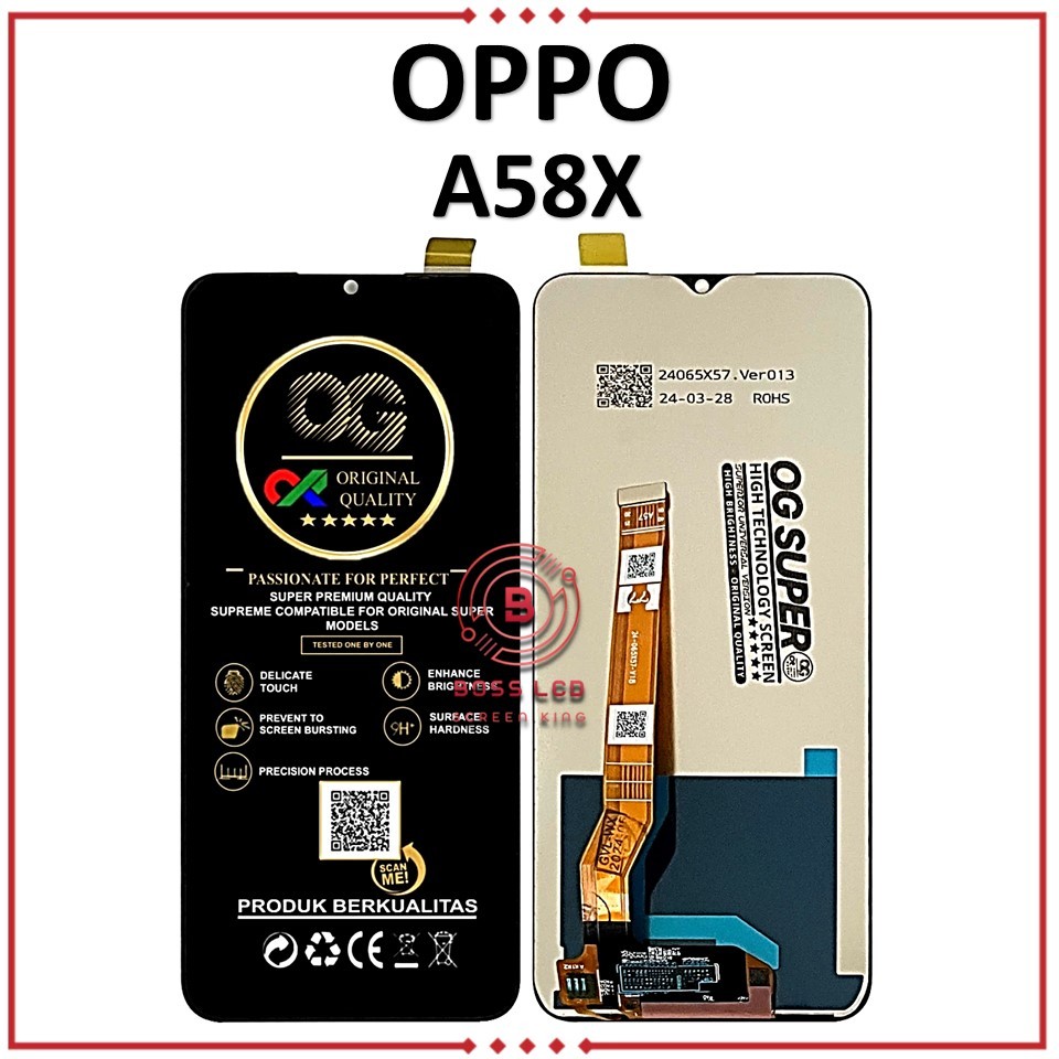 LCD TOUCHSCREEN OPPO A58X ORIGINAL