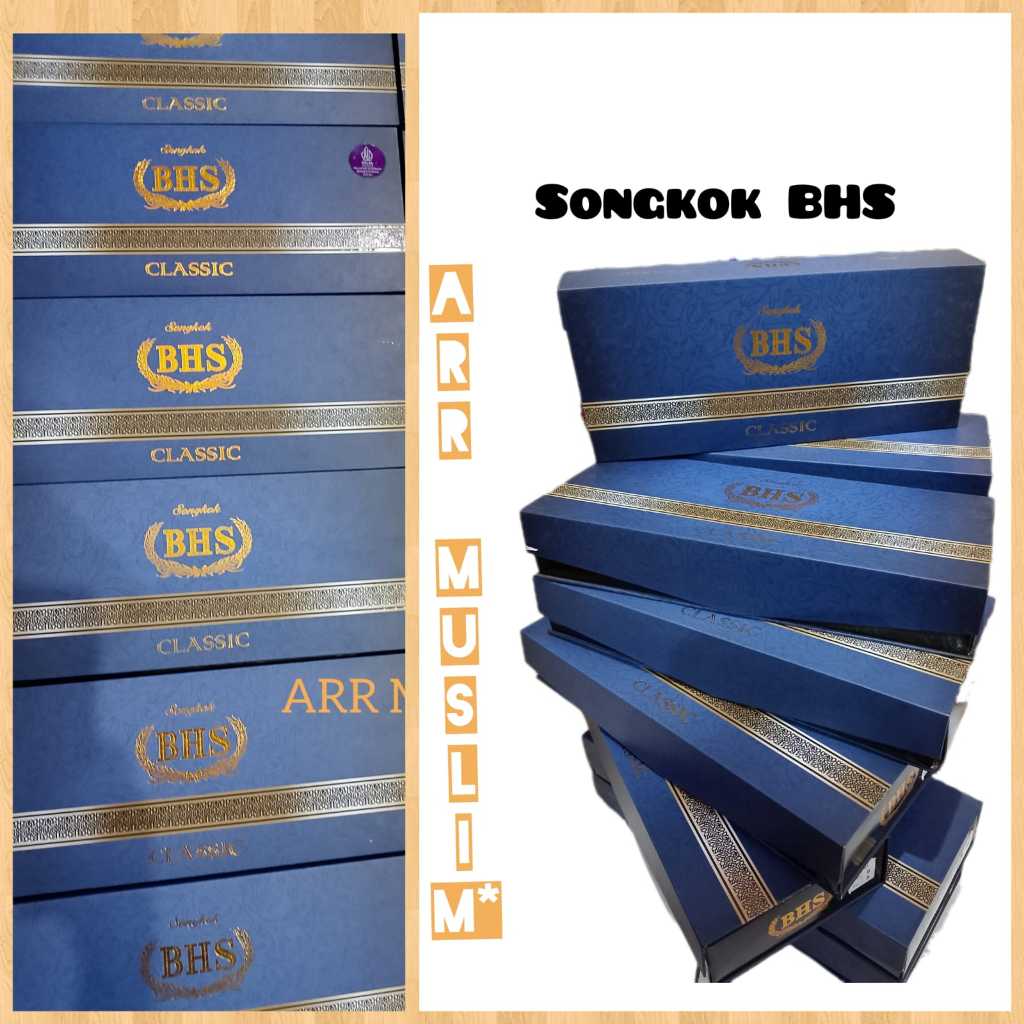 BHS Classic Songkok Hitam BHS Peci Kopiyah Hitam AC BHS
