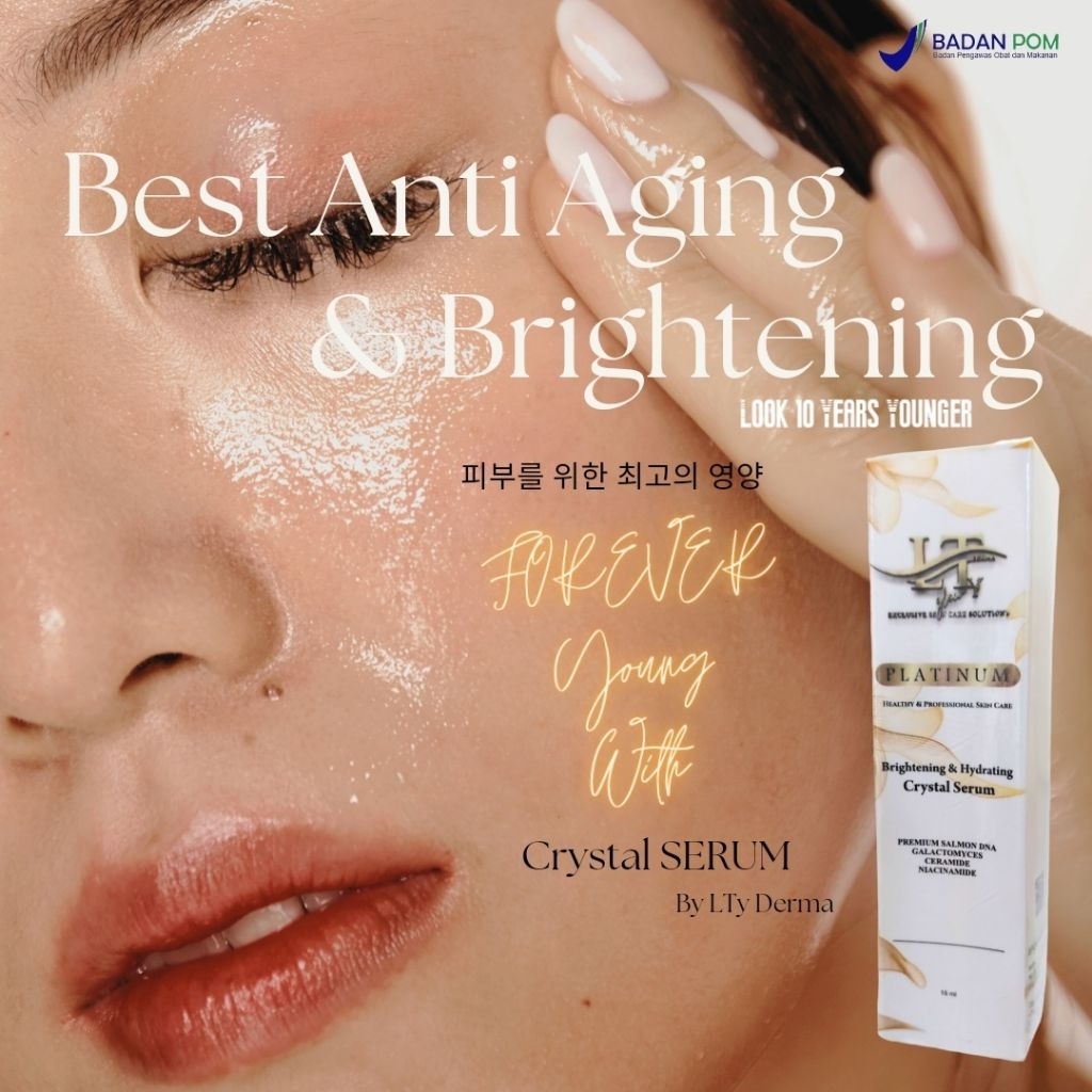 LTy Derma (ELTIway) Brightening CRYSTAL SERUM/ WHITENING BOOSTER / Serum  Pencerah Wajah
