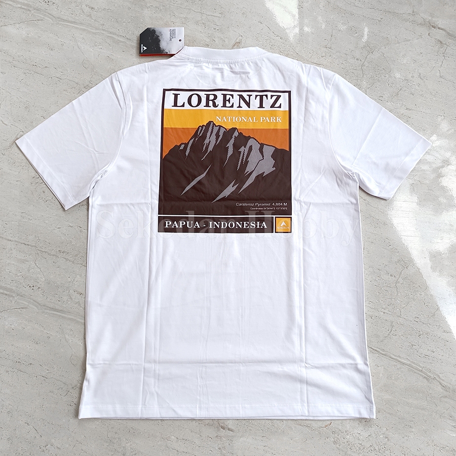 KAOS EIGER CARTENZ PYRAMID LORENTZ PAPUA TAMAN NASIONAL ORIGINAK KAUS PRIA OUTDOOR